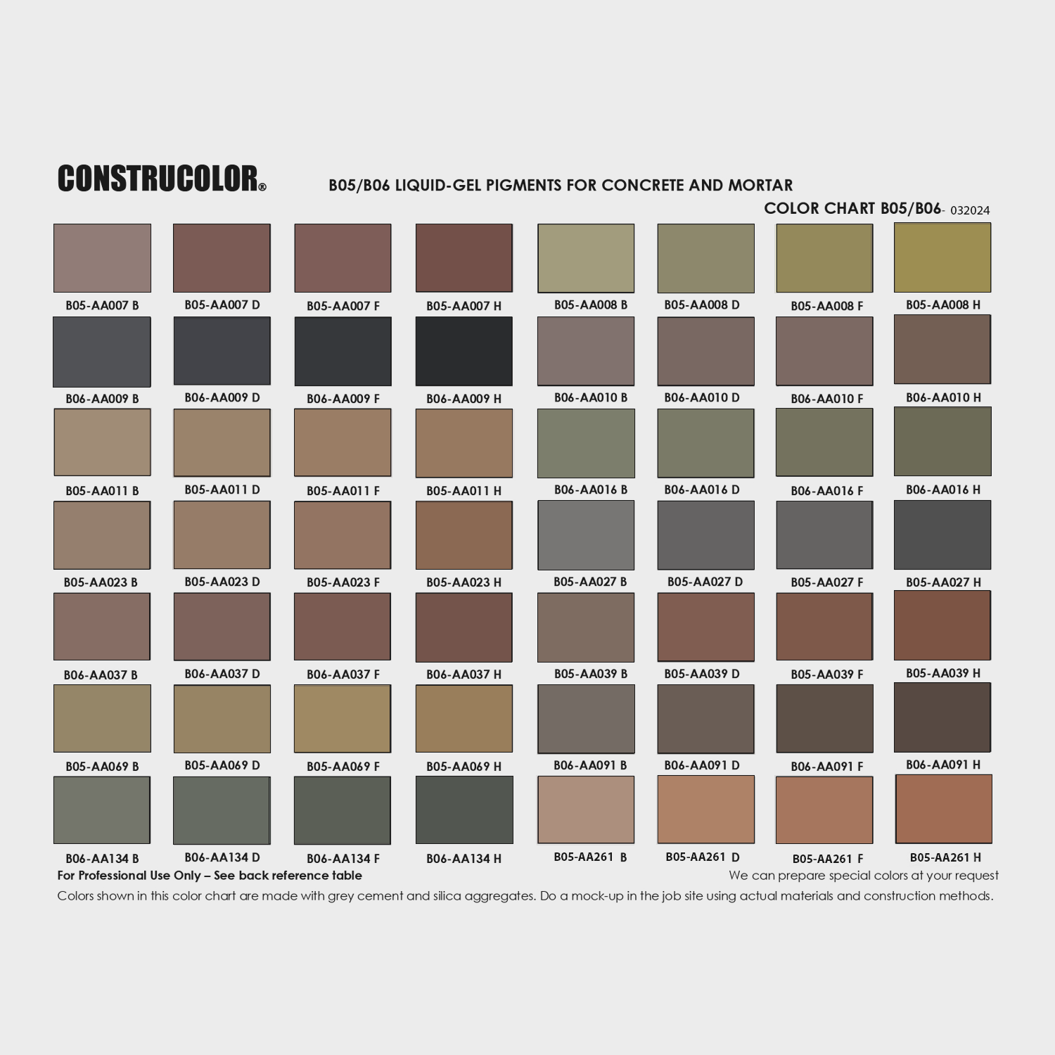 CONSTRUCOLOR USA LIQUID-GEL PIGMENT